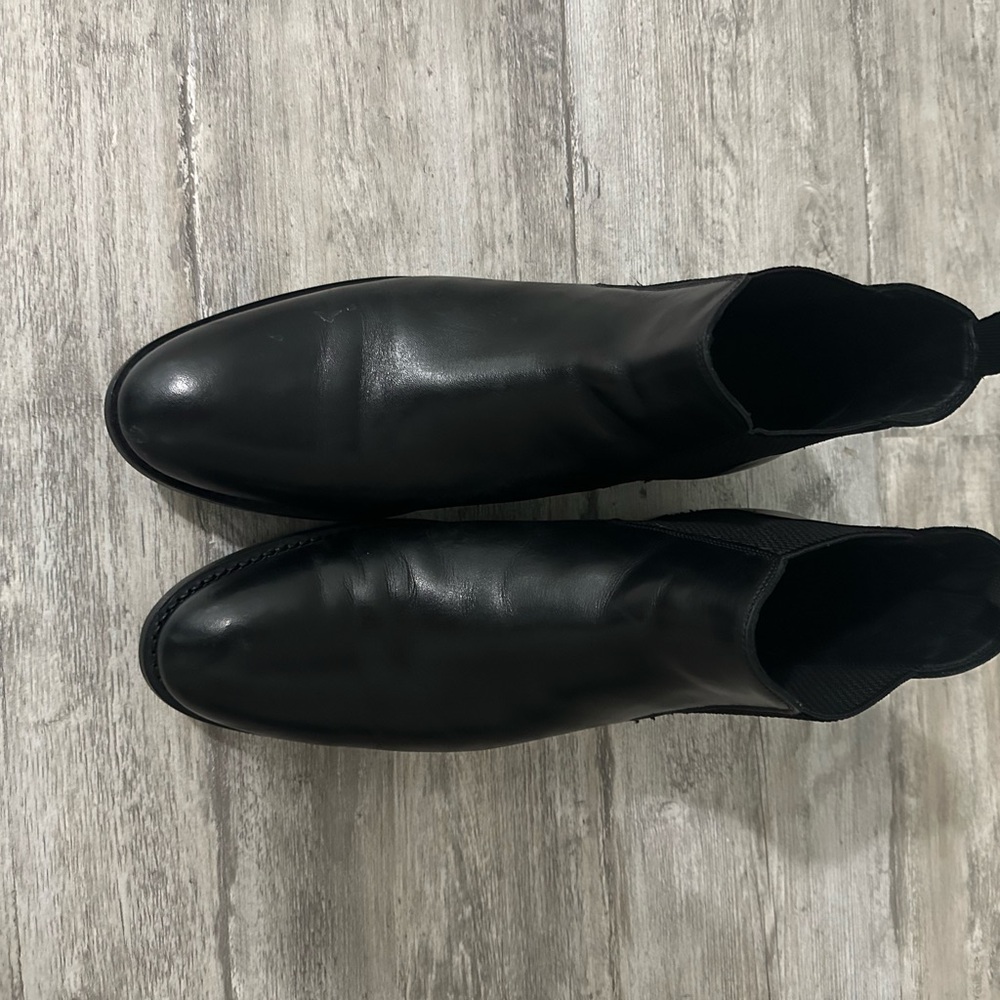 Anthony Veer Chelsea Leather Boots - Black